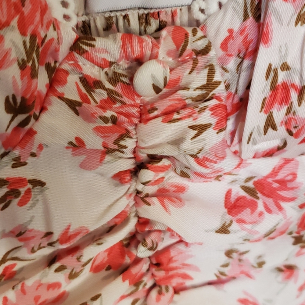 SOLD! Princess Polly Maddi Pink Floral Top Size 2 - Picture 11 of 11